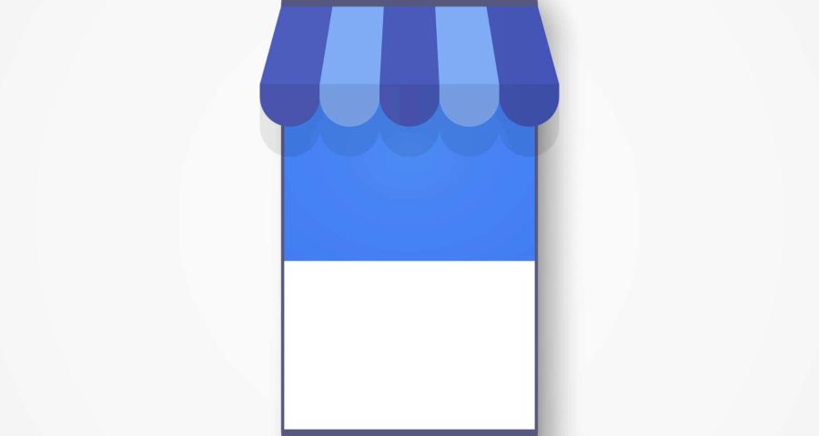 google my business icon on a mobile phone