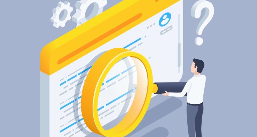 SERP magnifying glass