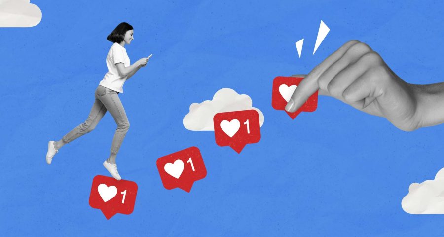 instagram likes graphic