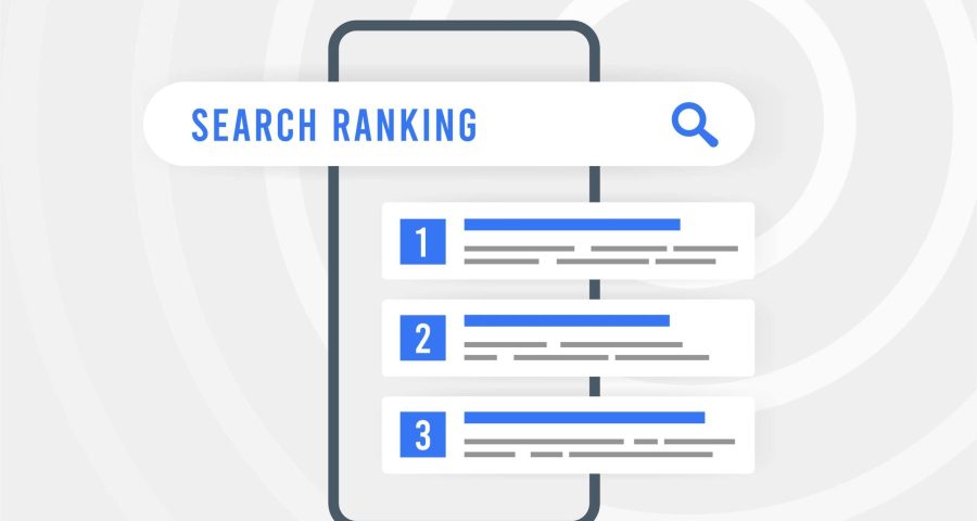search ranking results on phone