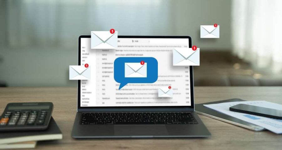 Man,Reading,E-mail,On,Smartphone,Email,Inbox,And,Email,With