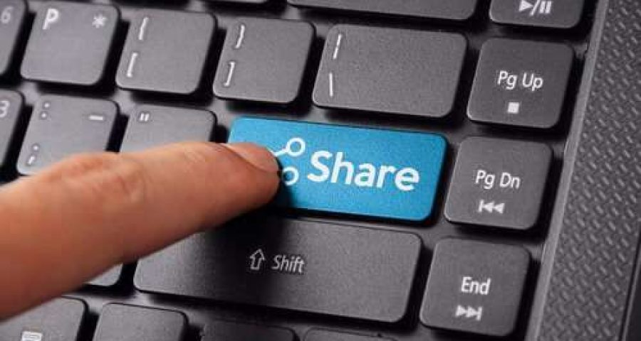 keyboard with highlighted search key