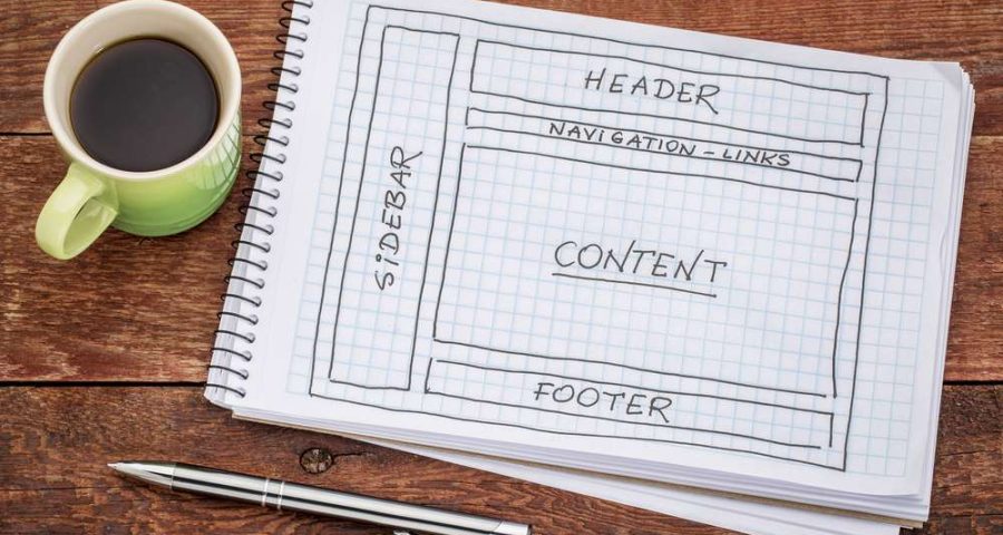 Designing,Website,Layout,-,A,Sketch,In,A,Spiral,Notebook