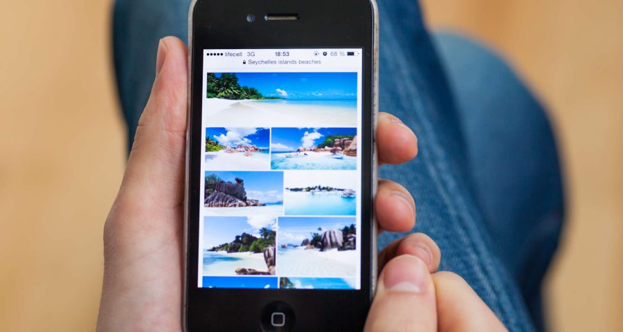 Google Images on iPhone